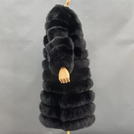 5 Ring Fox fur Coat