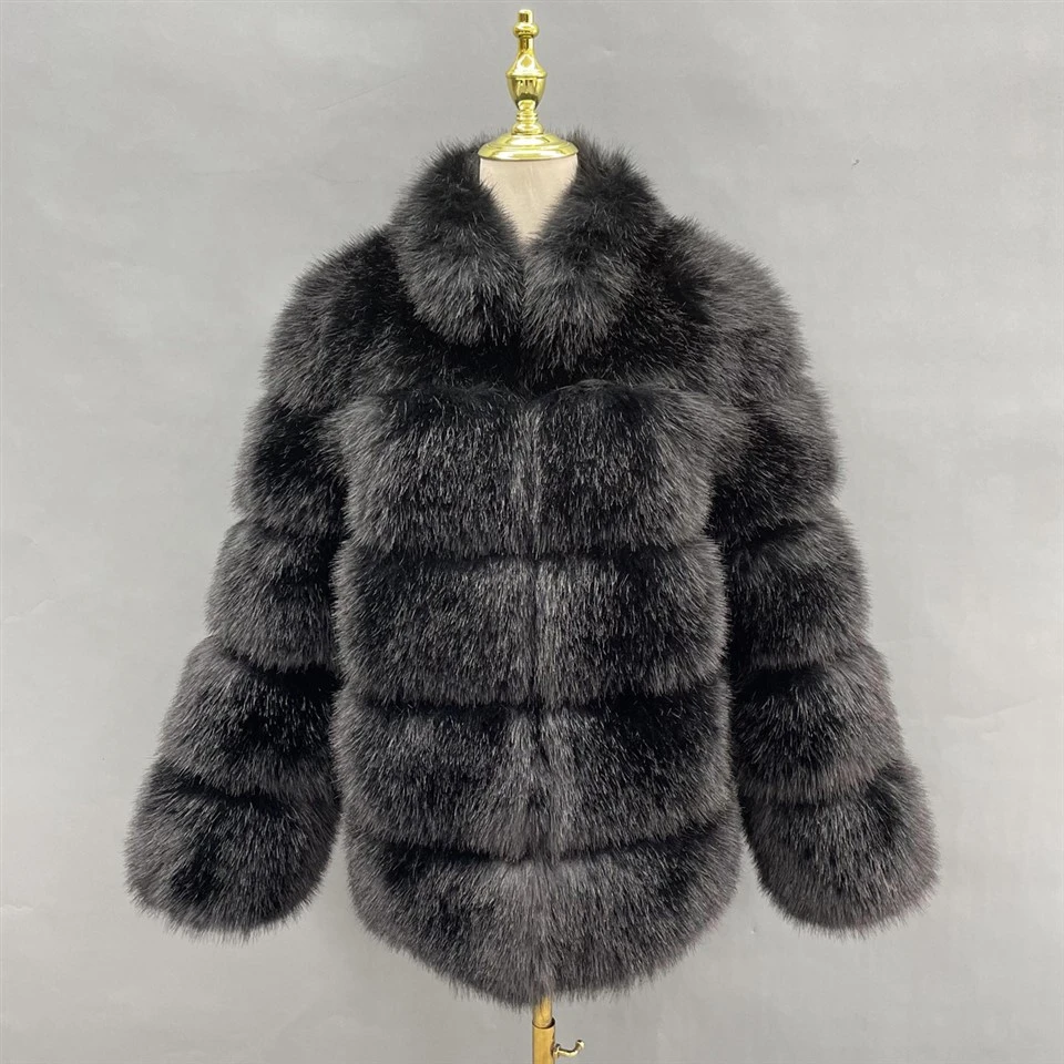 Fake Fox fur Coat