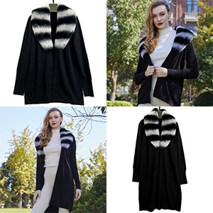 Will Real Rabbit Fur Collar Knit Cardigans Be 2026 Autumn Wholesalers' Top Pick?