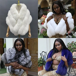 How To Pair A Women's Real Fox Fur Short Shawl?