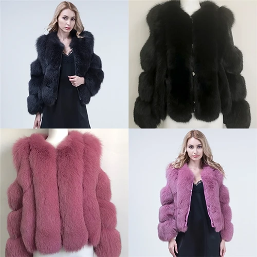 The Timeless Appeal Of Women's Real Fox Fur Leather Coats
