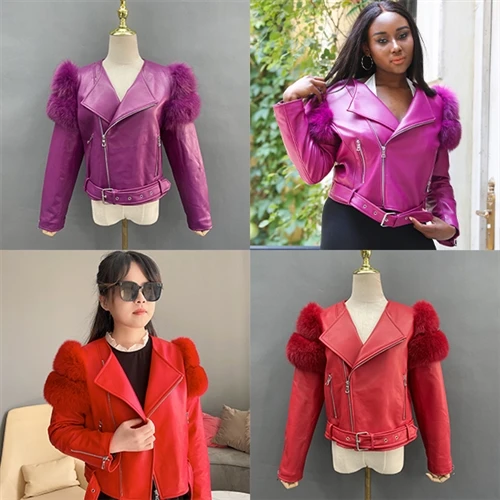 Will Women's Leather Jackets With Real Fox Fur Be More Popular Than Pure Leat...