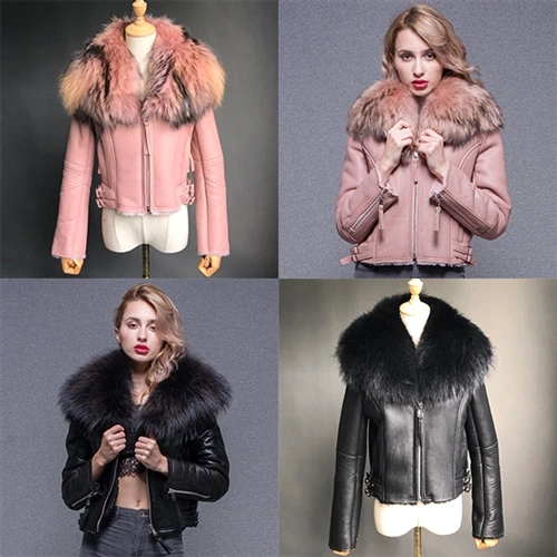 How To Preserve A Women's Real Raccoon Fur Collar Leather Jacket For A Long T...