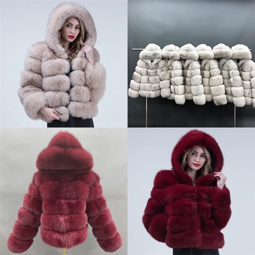 The Most Popular Colors Of Women's Hooded Fox Fur Jackets In 2026