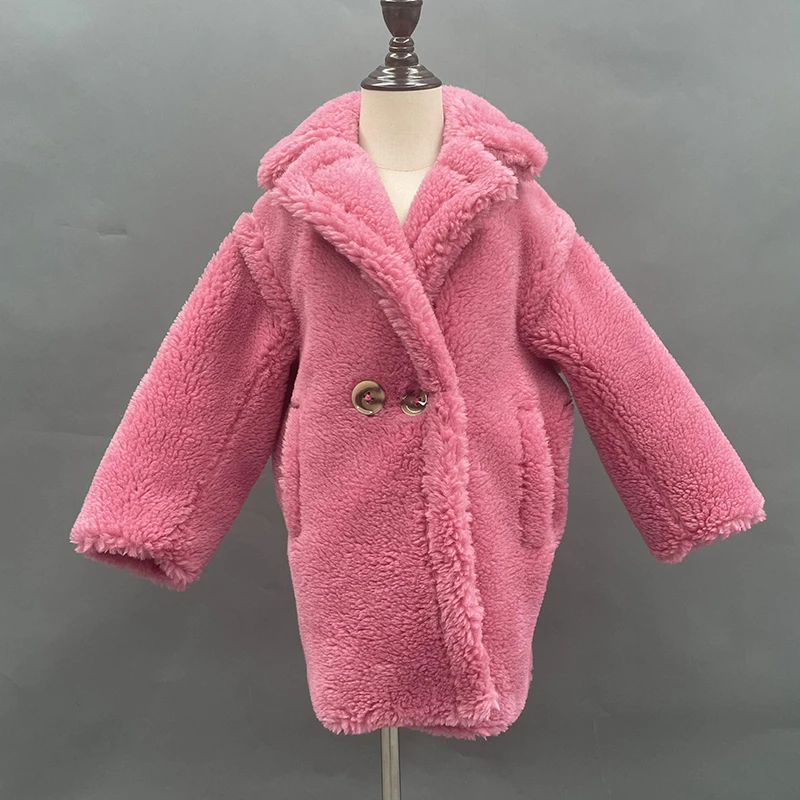 Kids Long fur Coat