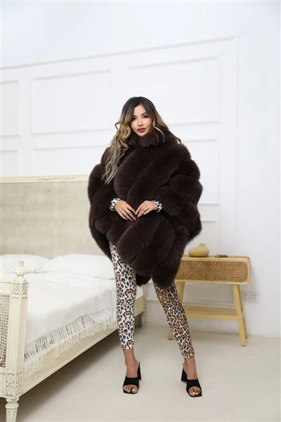 Real Fox Fur Wrap