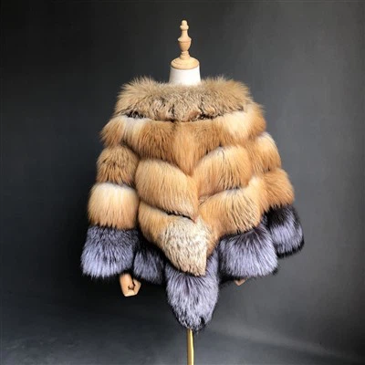 Red Fox fur Cape