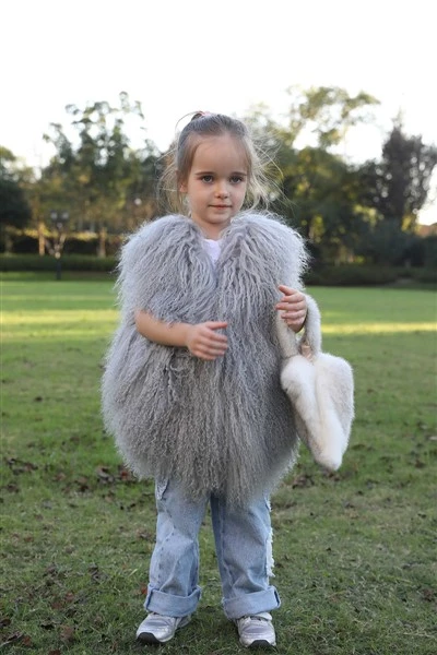Stylish Kids Fur Bag